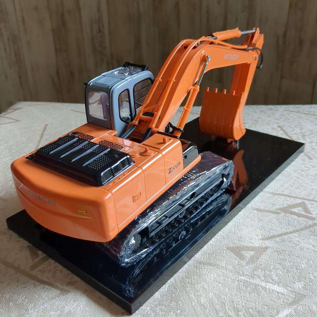 ZAXIS ミニチュアショベルカー　台座付き　　保管品