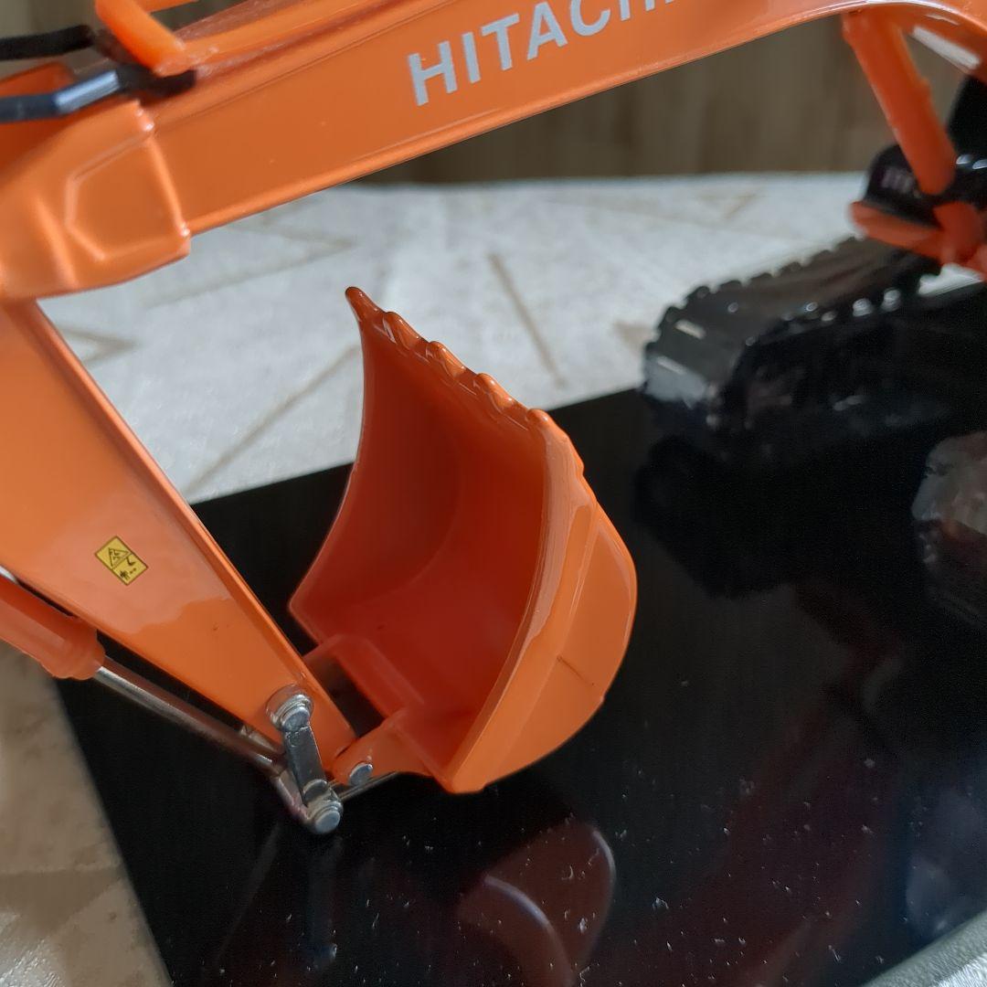 ZAXIS ミニチュアショベルカー　台座付き　　保管品