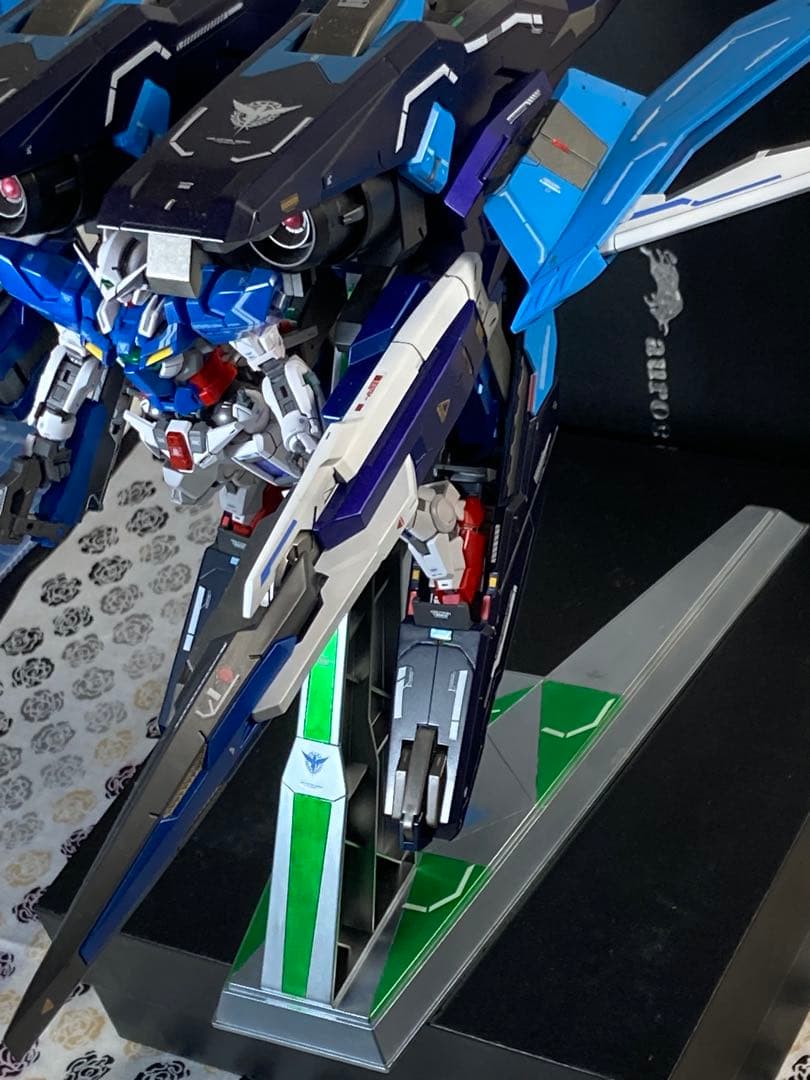 HG gnアームズ　RGエクシア　完成品　全塗装