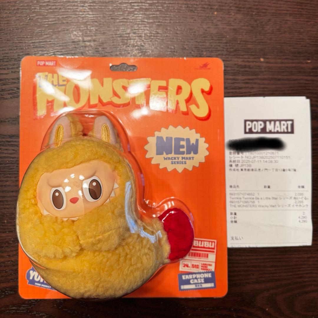 THE MONSTERS Wacky Mart シリーズ イヤホンケース