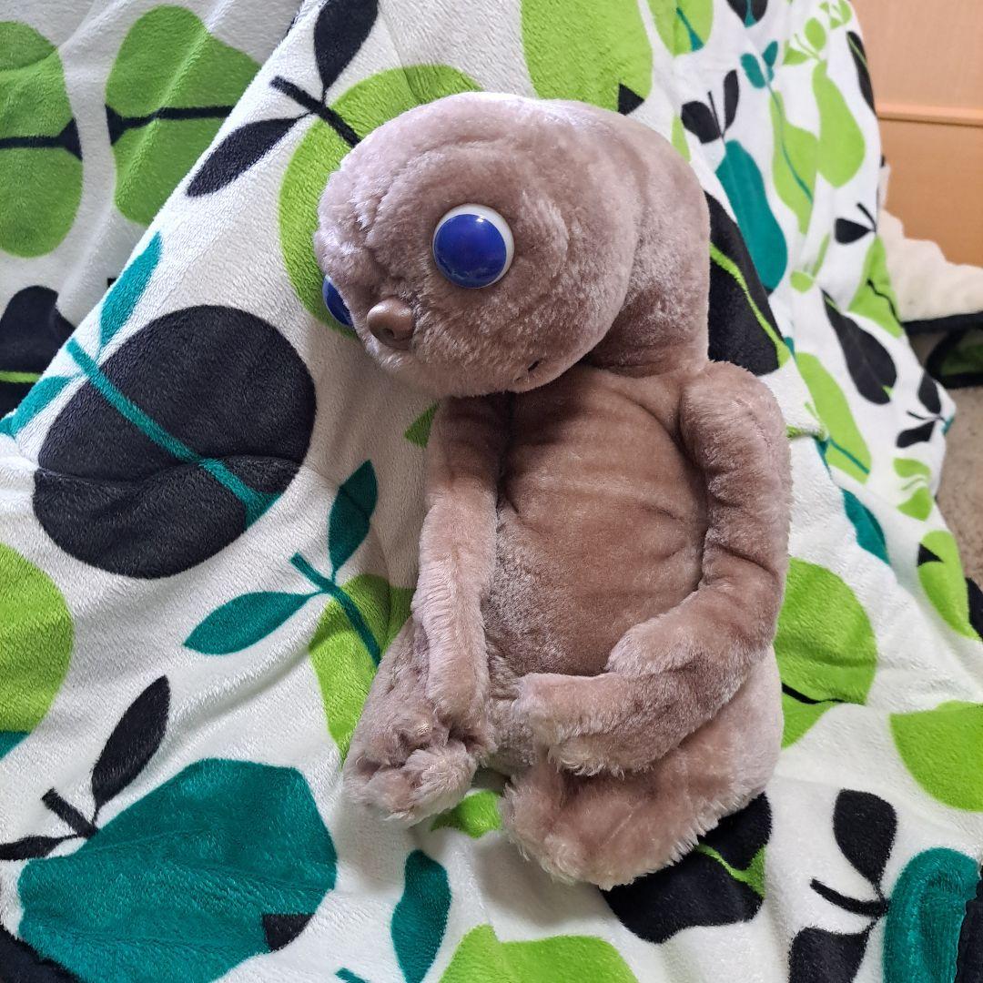 【希少】映画　E.T. ぬいぐるみ 1982年製　昭和レトロ KAMAR社製