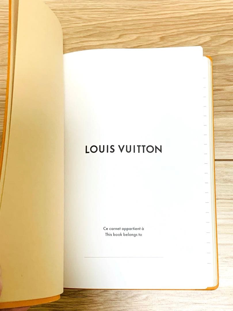 【新品】ルイヴィトン レフィル カルネ リーニュ ノートブック　手帳　入学祝い