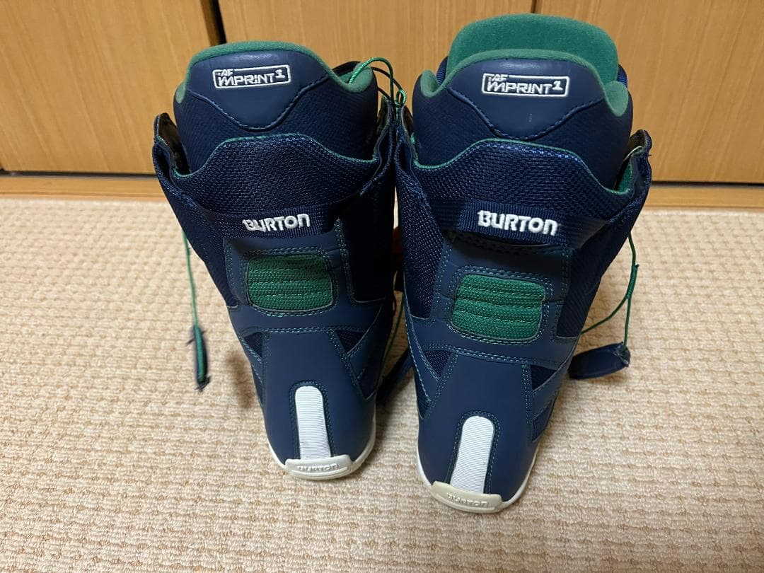 BURTON IMPRINT 1 スノーボード用ブーツ ネイビー/グリーン