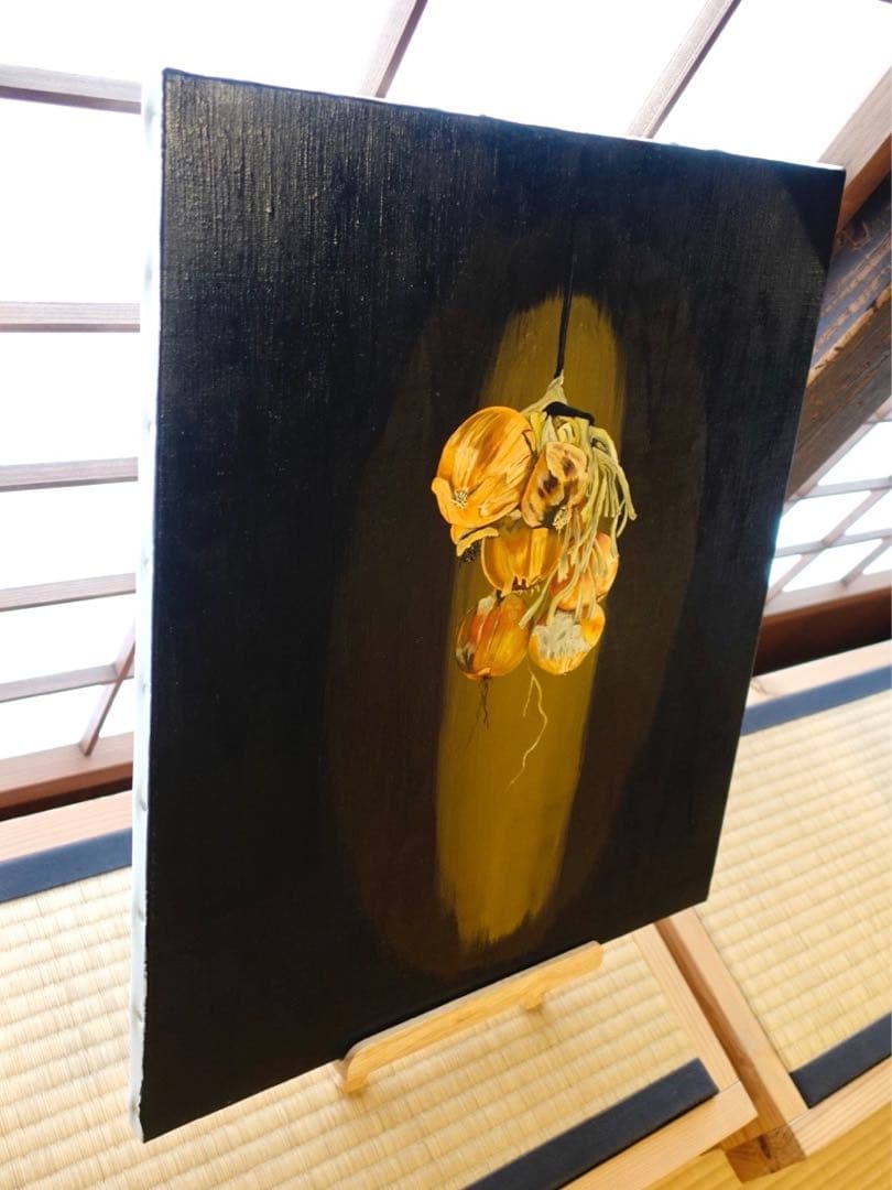 絵画　『玉ねぎ』