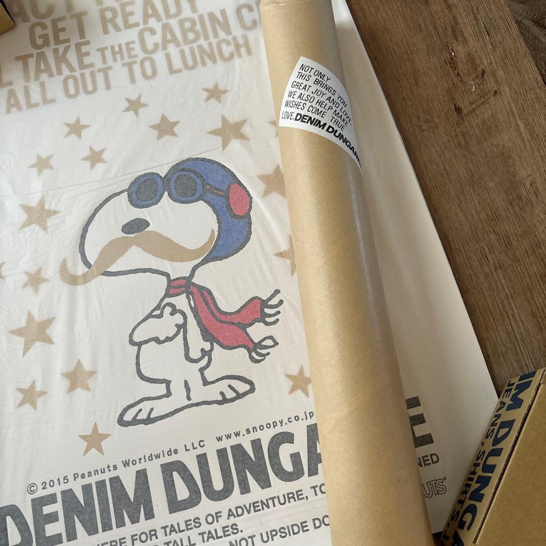 Denim Dungaree デニムダンガリー SNOOPYポスター２枚セット