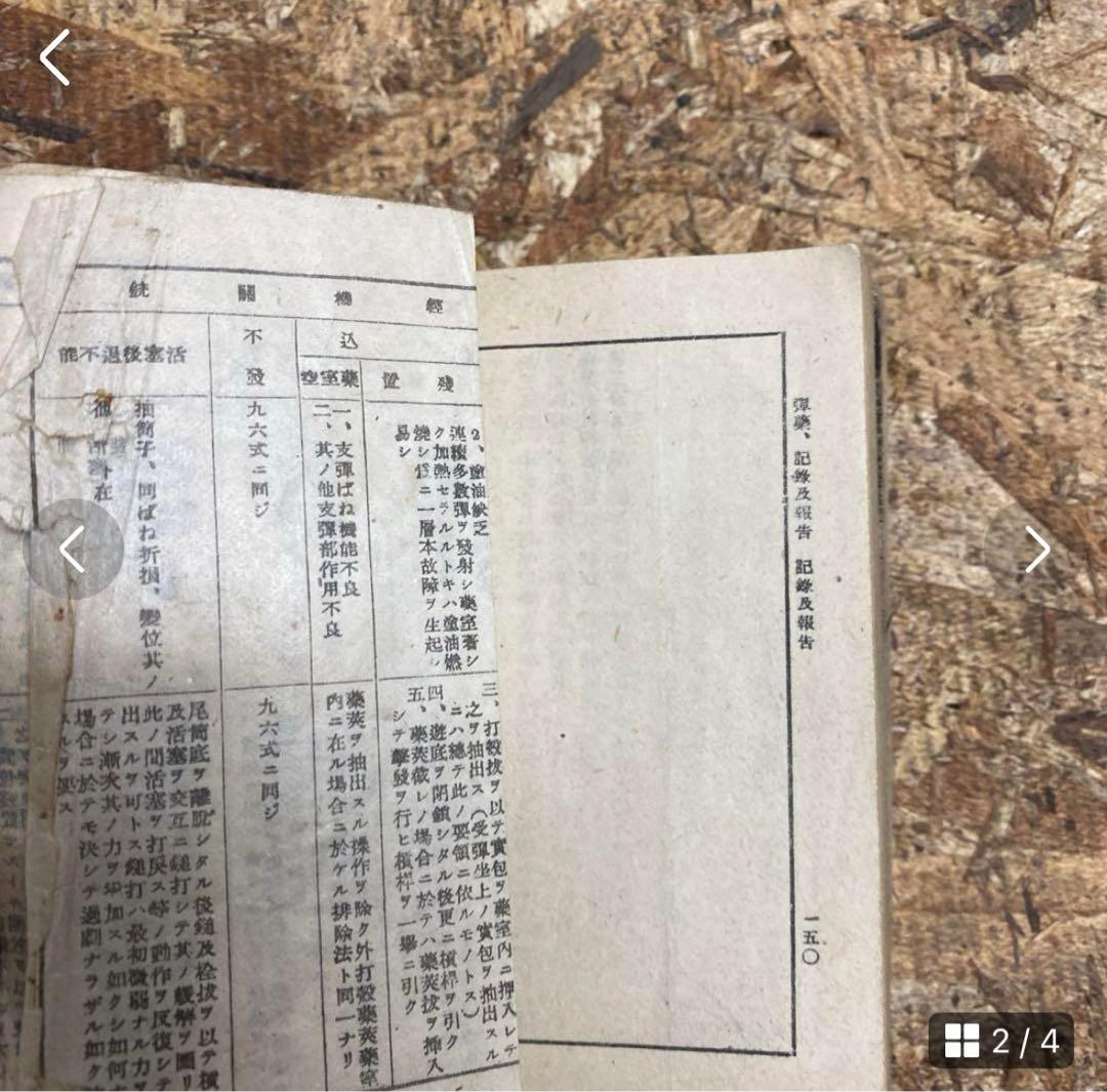 奉公袋、個人装備 歩兵須知、軍隊内務令　瓦斯防護教範、射擊教範 第二部 当時物