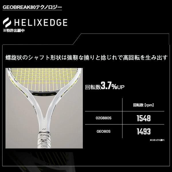 新品　即日出荷　YONEX ジオブレイク　GEOBREAK 80S(832)