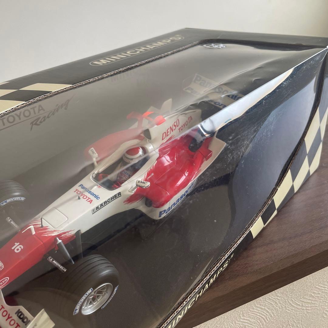 限定　未使用　ミニチャンプス　1/18 パナソニックトヨタレーシング　2005