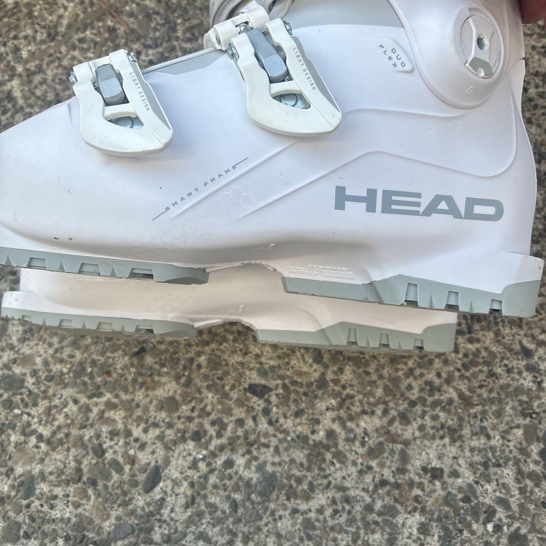 HEAD 女性用スキー用ブーツ ホワイト　24、24.5