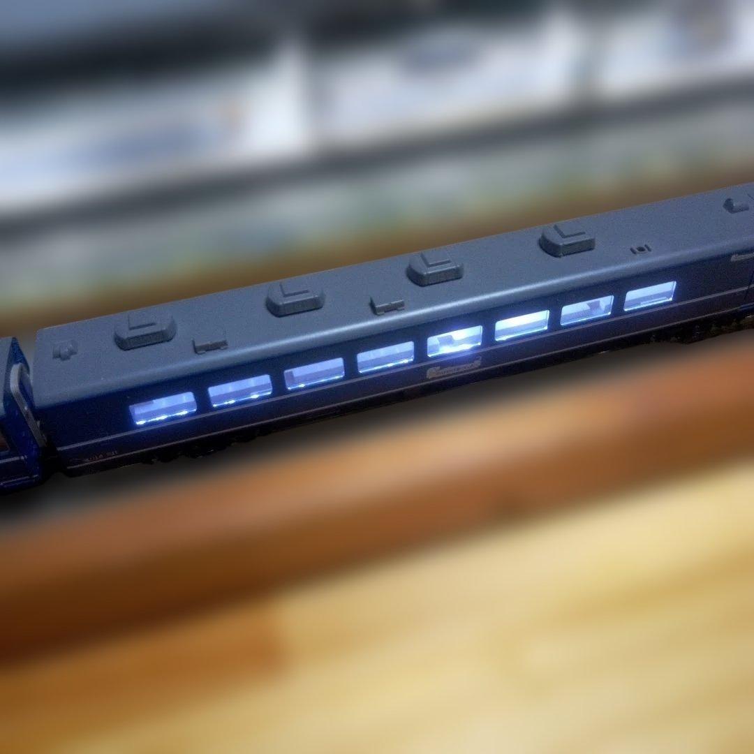 JR14-500系客車(はまなす)基本セット&DD51機関車&客室灯付