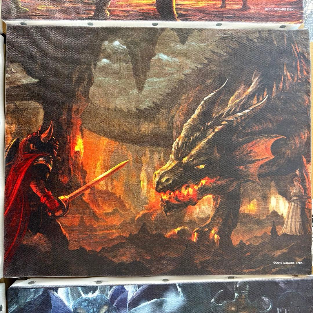 ドラゴンクエスト 1&2 キャンバスアート　箱付き6種コンプ　ドラクエ3