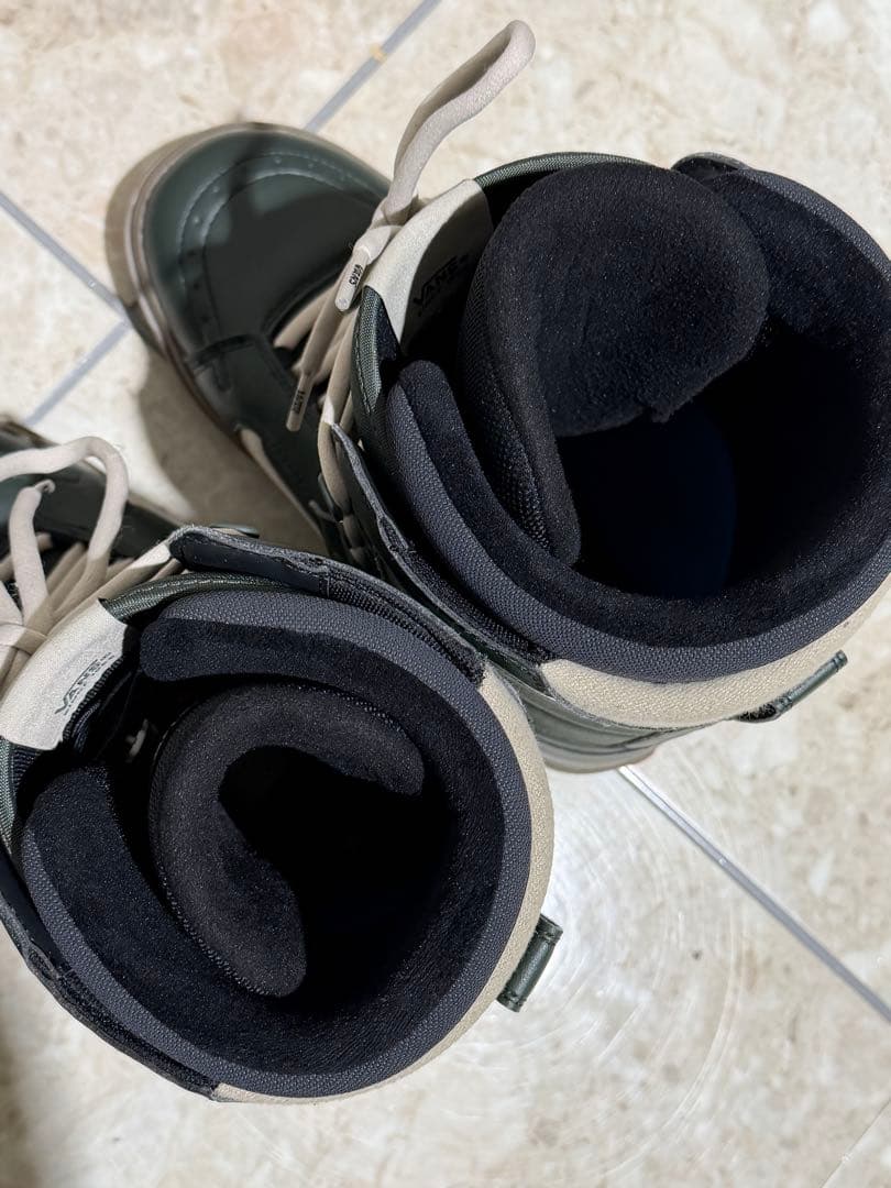 【未使用】VANS スノーボードブーツ ダークグリーン 27cm