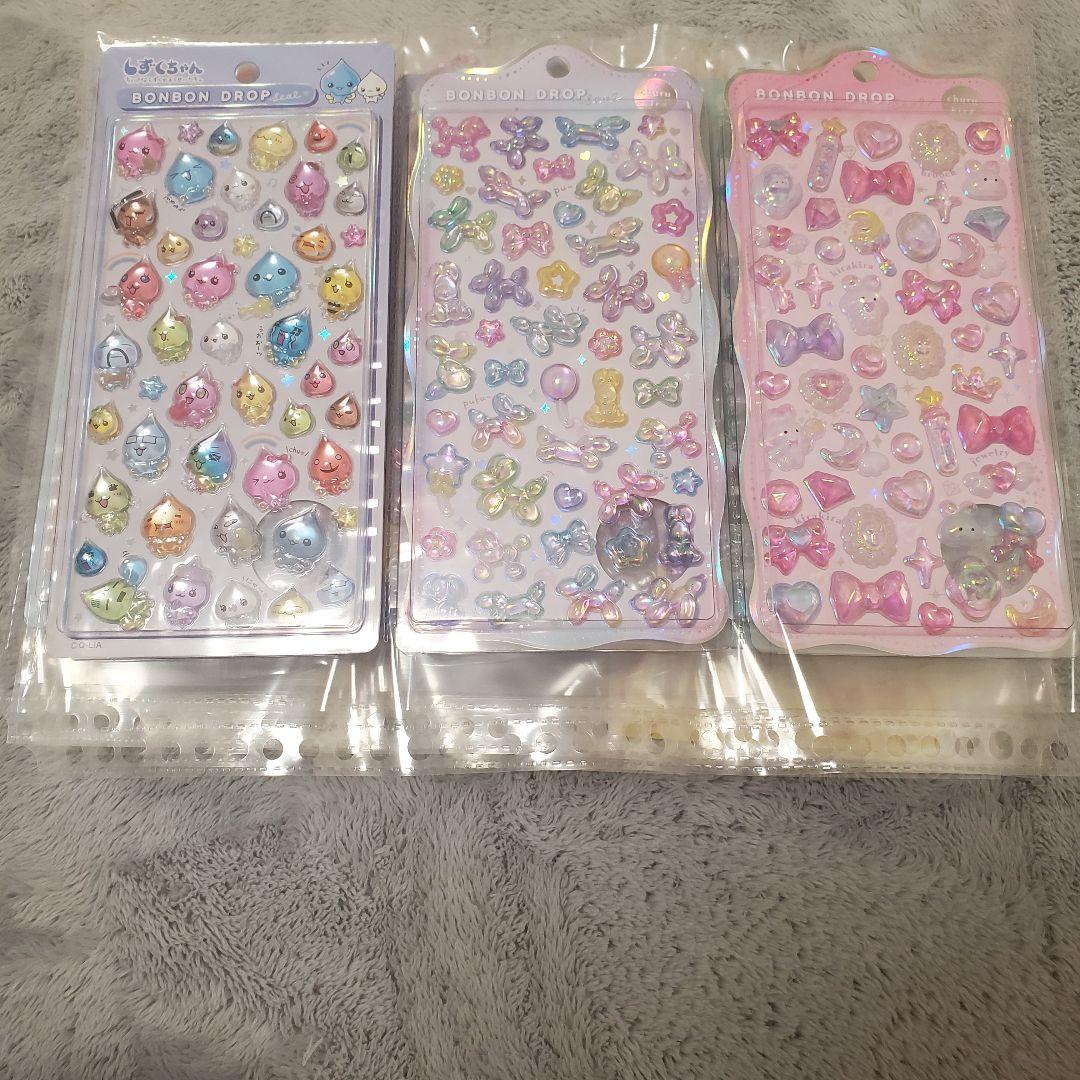新品　ボンボンドロップシール他