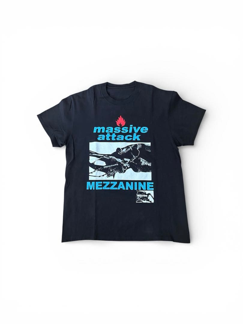90s MASSIVE ATTACK MEZZANINE 半袖 Tシャツ L