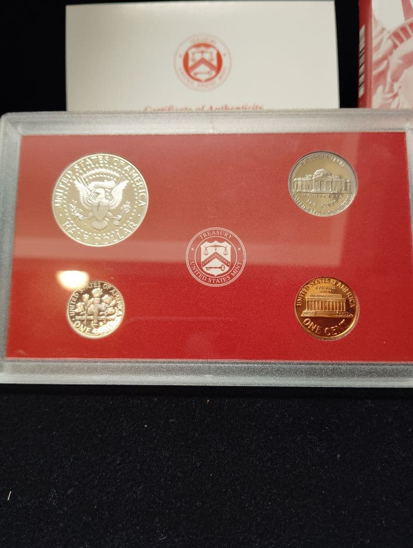 1999年 アメリカ 50州記念銀貨 シルバープルーフセット