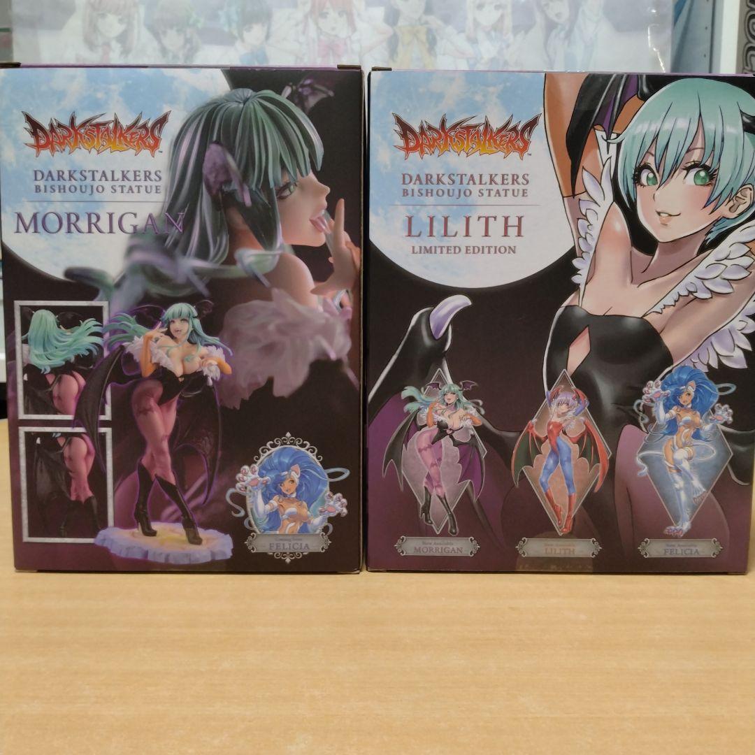 ヴァンパイア、モリガン&リリス2点セットフィギュア