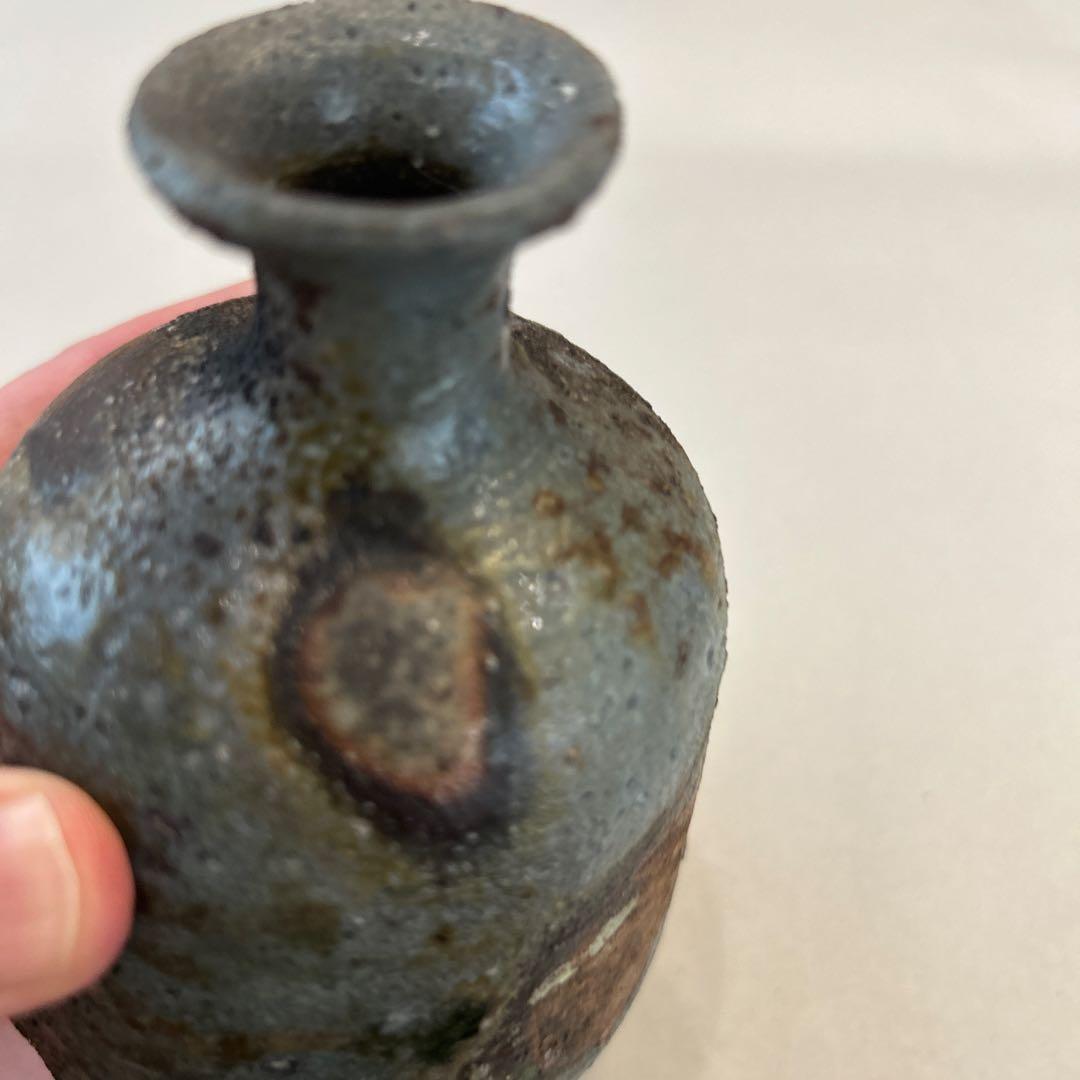 『値引き』【ビンテージ】徳利 窯変 備前焼　アンティーク品