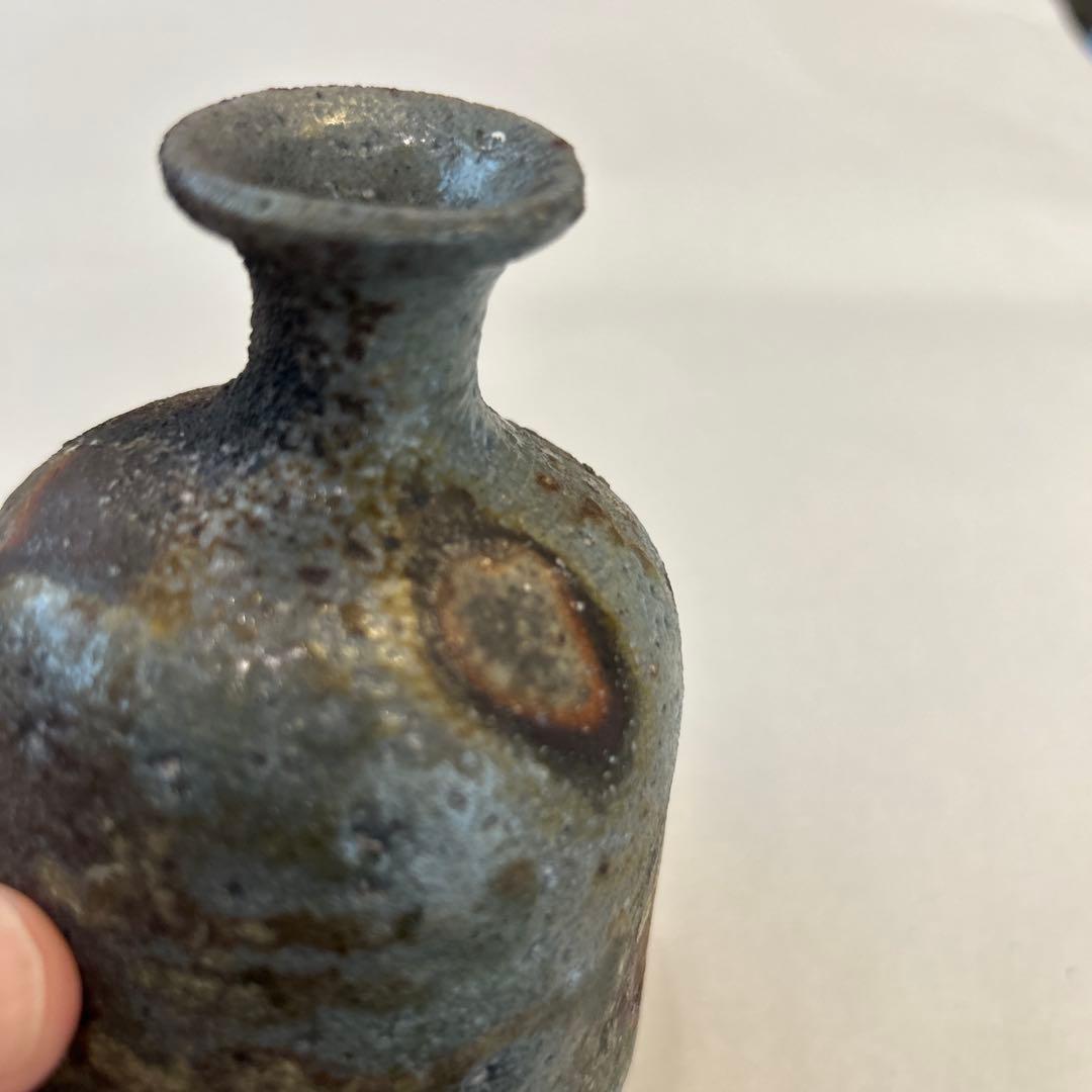 『値引き』【ビンテージ】徳利 窯変 備前焼　アンティーク品