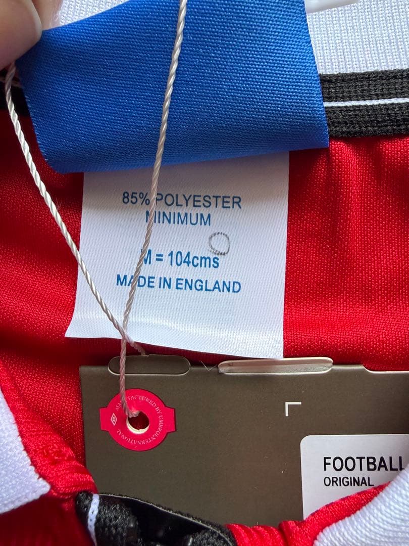 マンチェスター　ユナイテッド99年ヴィンテージ ユニフォームUmbroSHARP