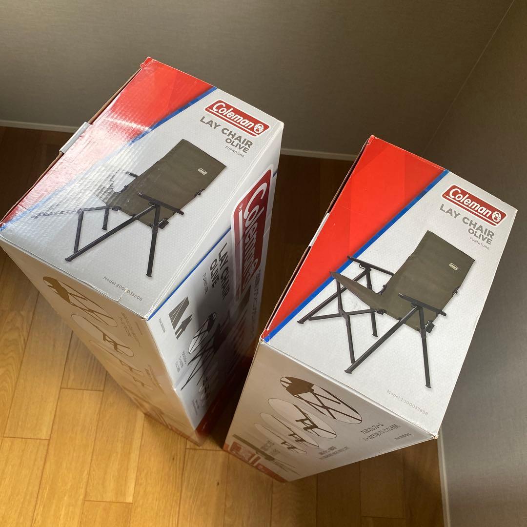 Coleman コールマン レイチェア オリーブ ×2【未使用】