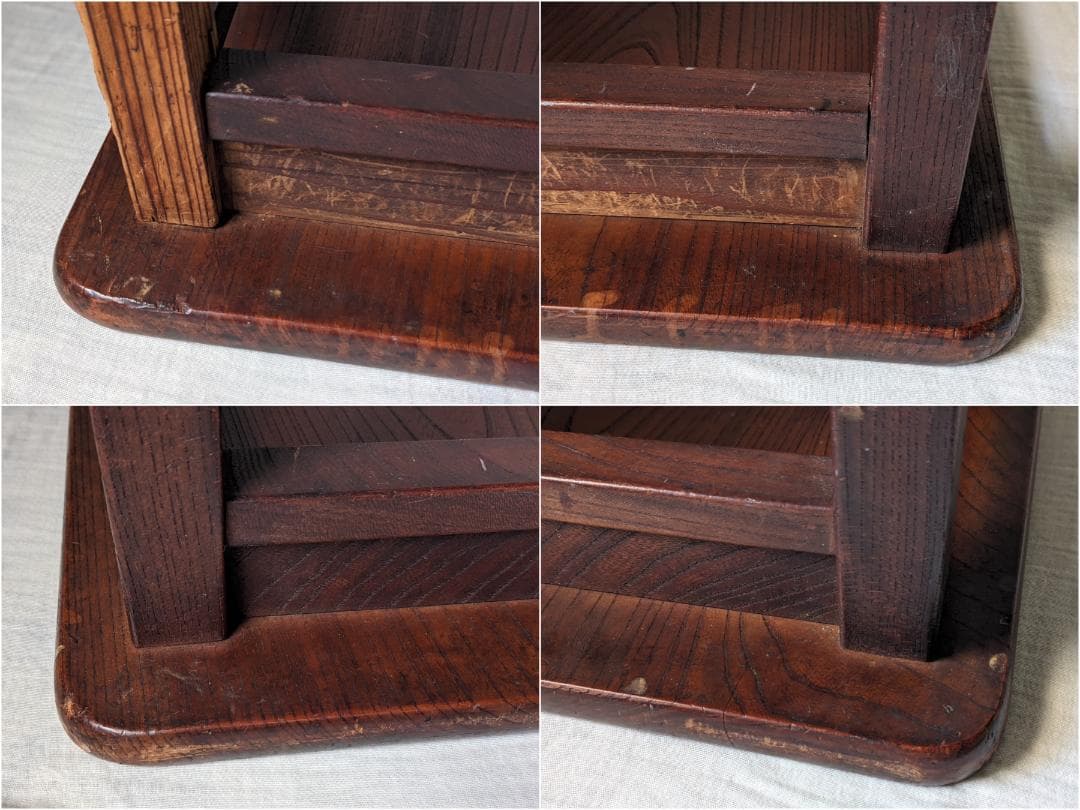 希少　古家具　古い座卓　アンティーク　当時物　ローテーブル　ちゃぶ台