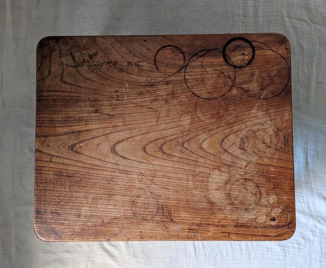 希少　古家具　古い座卓　アンティーク　当時物　ローテーブル　ちゃぶ台