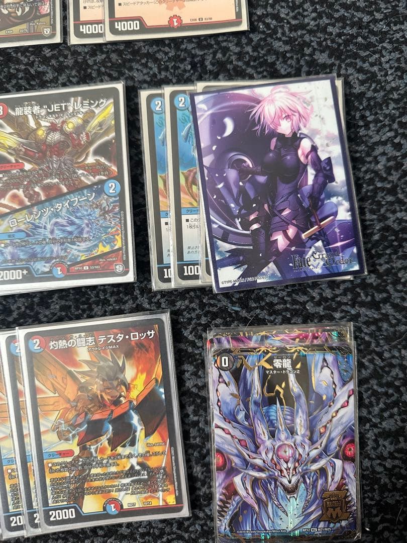 [引退品]デュエルマスターズ 引退品まとめ売り デッキ多数　スリーブ＆ケース付き