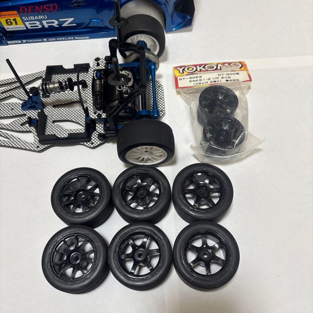 SUBARU BRZ GT500カーボンシャーシ & YOKOMOホイール