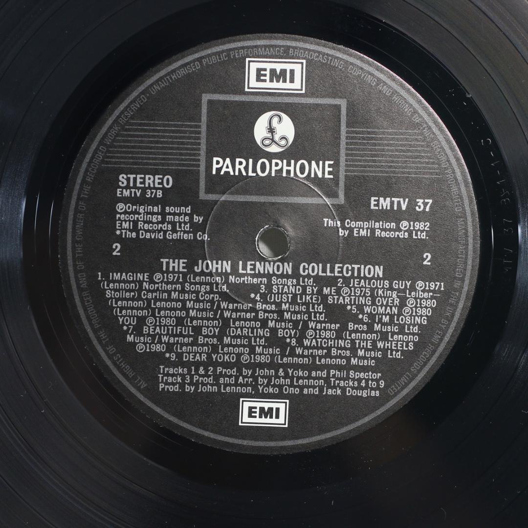 英LP The John Lennon Collection UKオリジナル