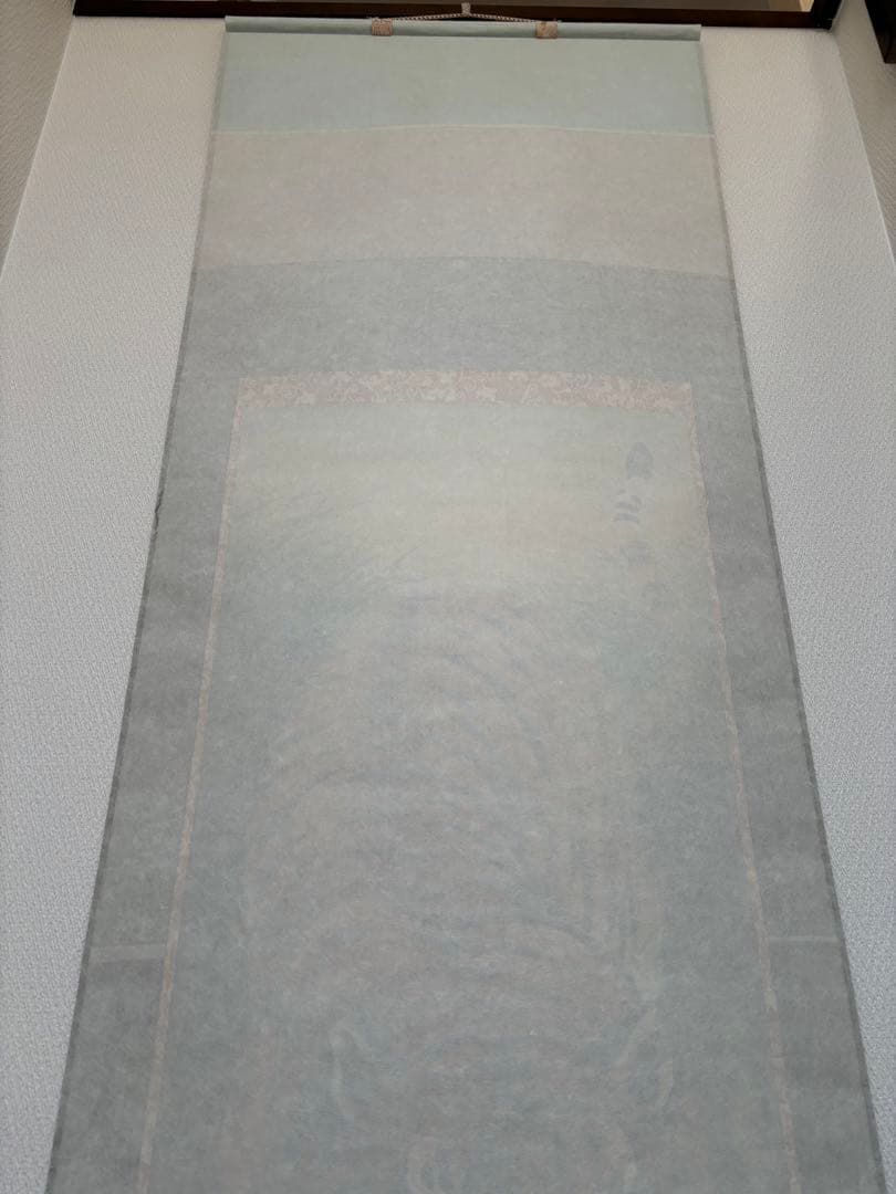 良品　掛け軸　大峰　猛虎　縁起物　虎