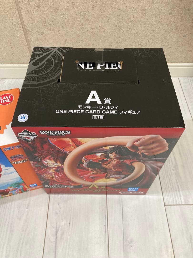 ワンピース　一番くじ　A賞と未来島エッグヘッドのラストワン。各1個。