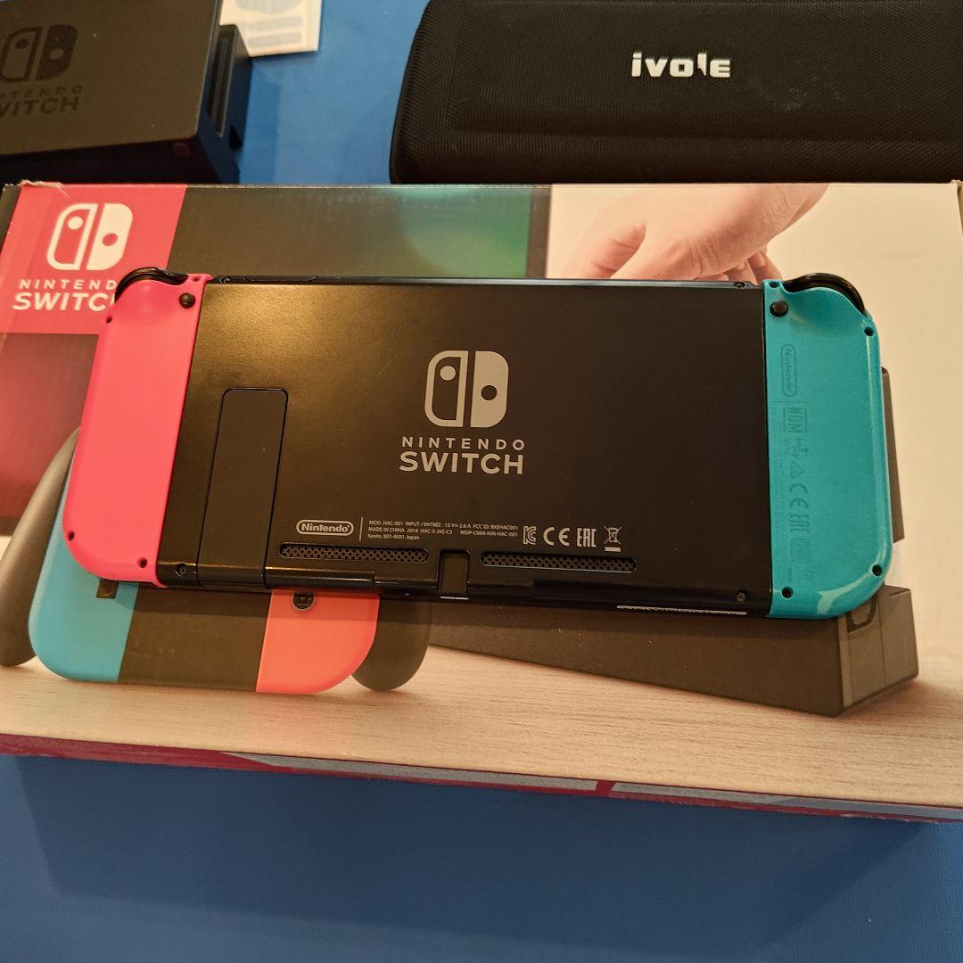 Nintendo Switch スイッチ 新品保護フィルム キャリーケース付き