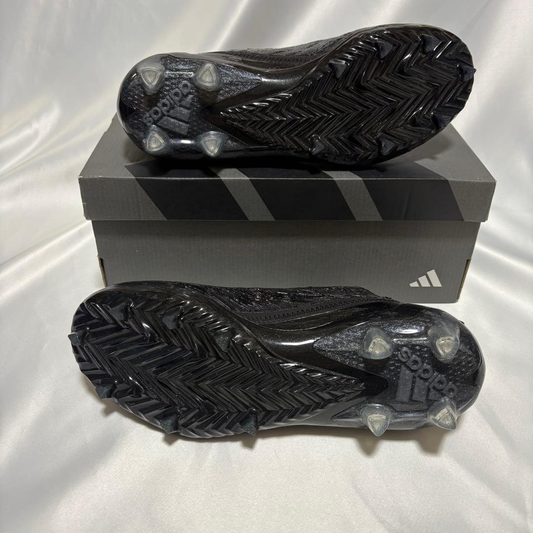 ADIDAS ADIZERO CLEATS BLACK 26.0㎝ アメフト　I