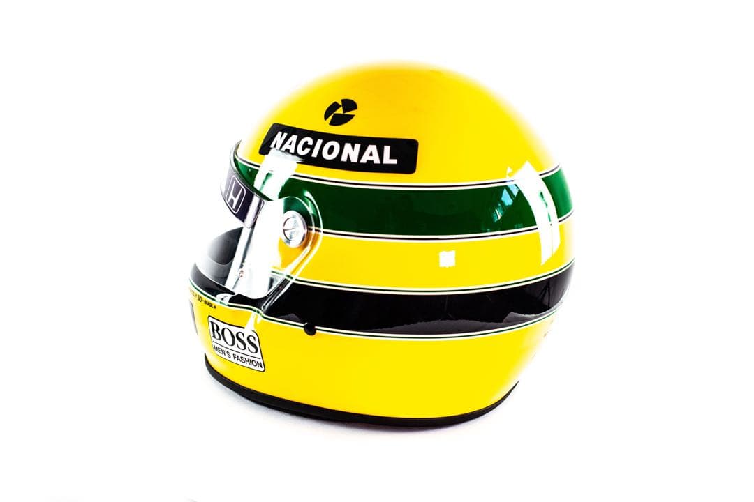 希少【没後30周年】1991モデル 1/1 アイルトンセナ公認レプリカヘルメット