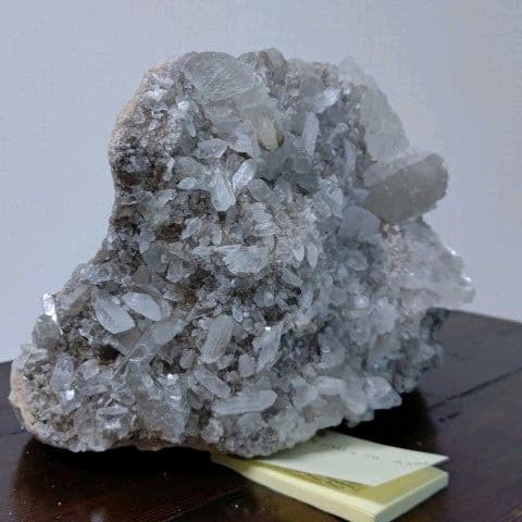 鉱物コレクション　セレナイト（透石膏）群晶