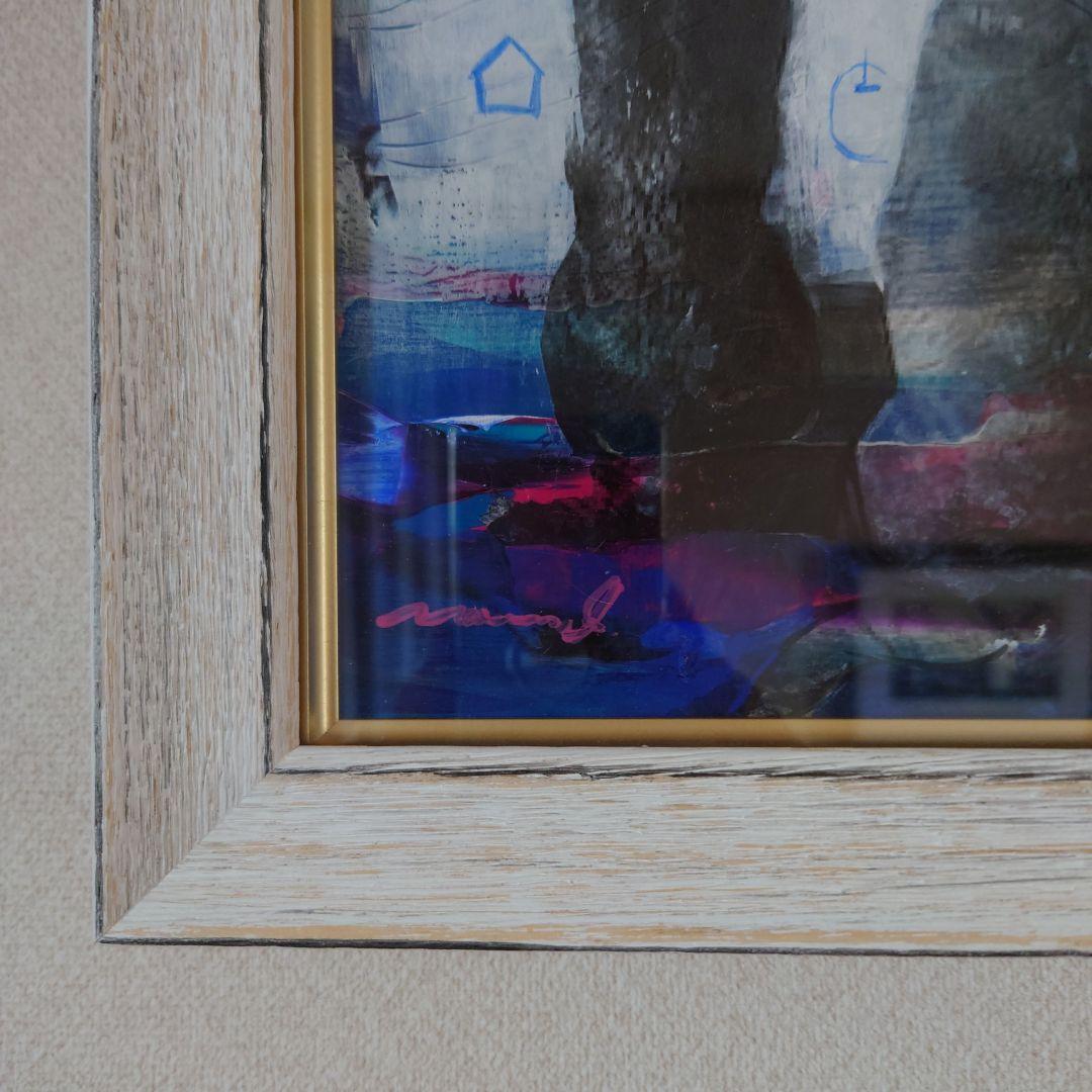 岩崎奈美「約束の日」油彩新作SSM【真作保証】