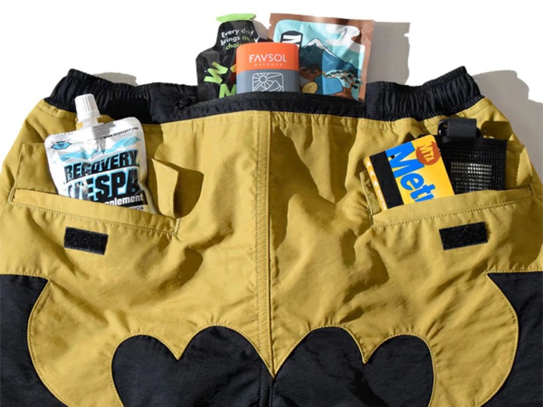 エルドレッソ ELDORESO バット ショーツ ユニセックス　黒　Mサイズ