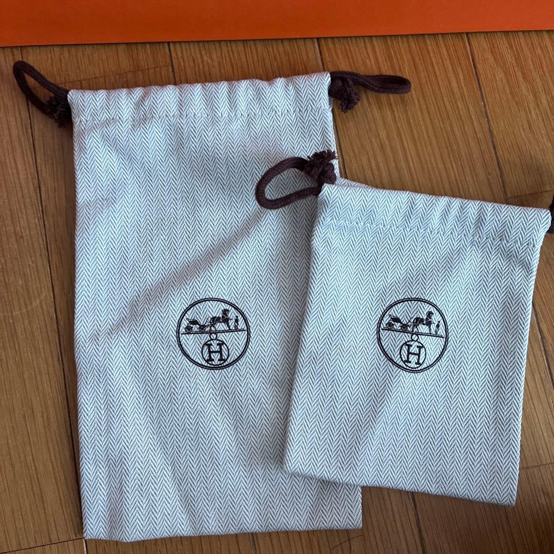 HERMES ボリード　空箱　エルメス　巾着 レインカバー