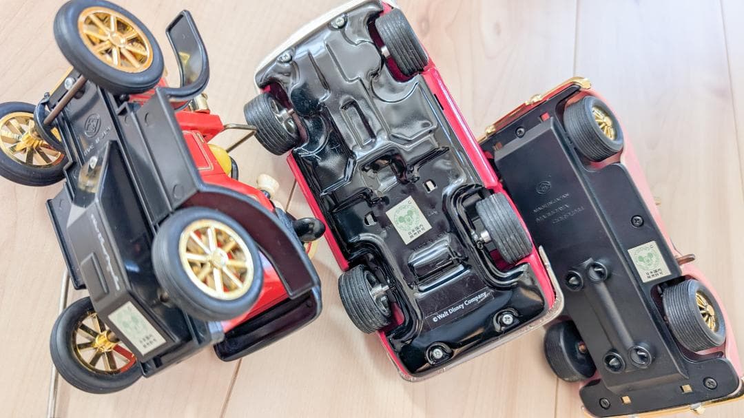 ミッキーマウス レトロカー 3台セット