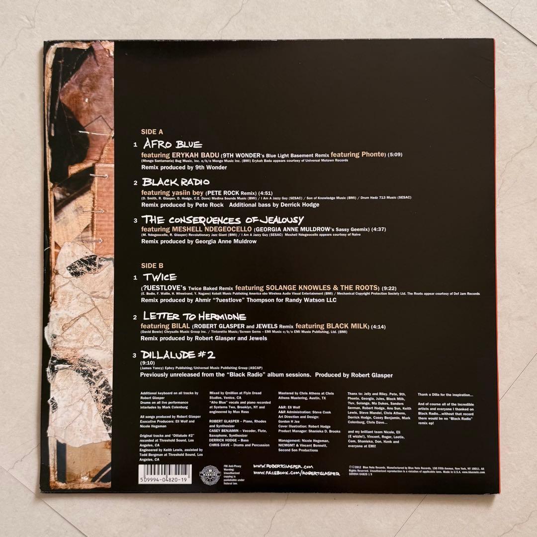 Robert Glasper - The Remix LP サイン入り