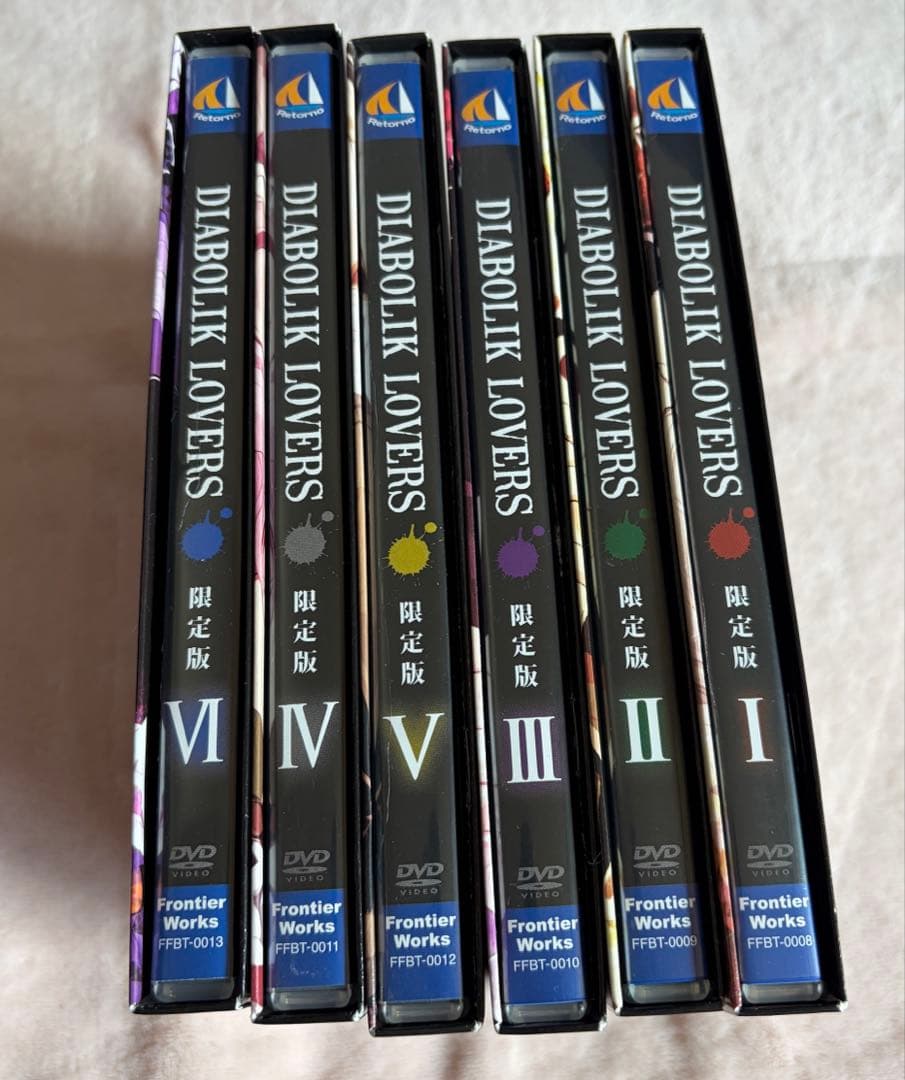 DIABOLIK LOVERS 限定版DVDセット 全6巻