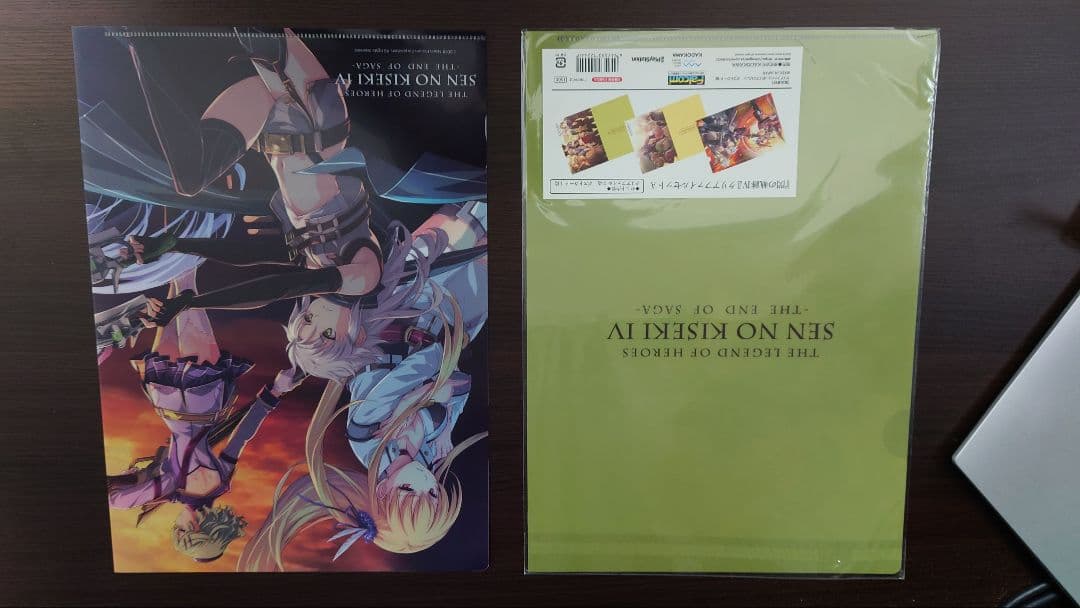 閃の軌跡　創の軌跡　イース8　色紙　クリアファイル　抽選会　立川あにきゃん