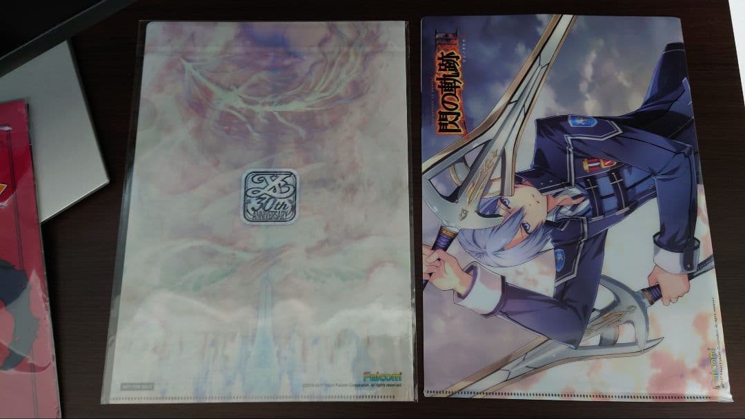 閃の軌跡　創の軌跡　イース8　色紙　クリアファイル　抽選会　立川あにきゃん