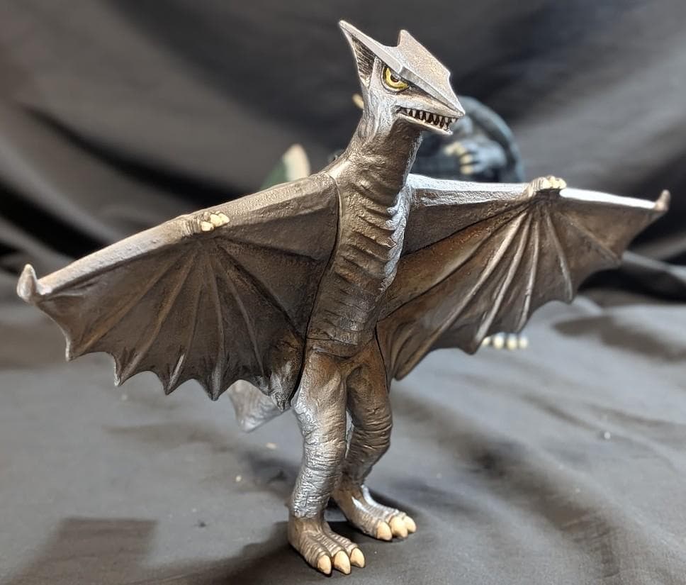 昭和ガメラ＆ギロン＆宇宙ギャオス（エクスプラス）ソフビフィギュア３体セット