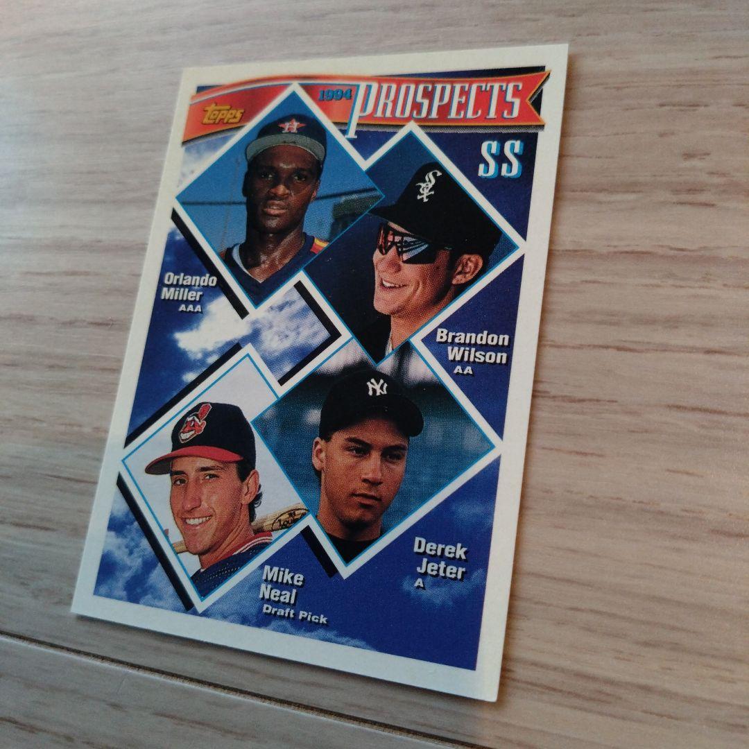 デレク・ジーター　ベースボールカード(1994年)　ルーキー時代