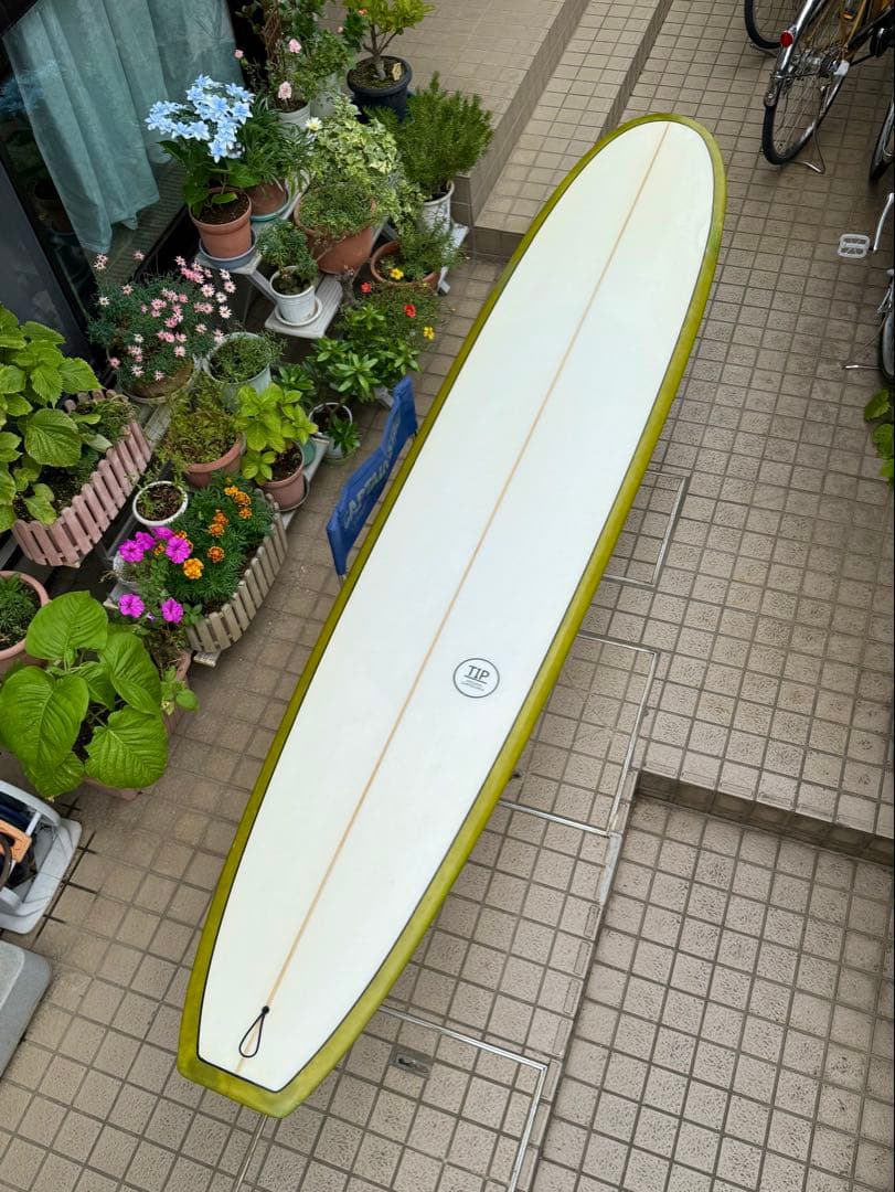 ロングボード　シーコングTIP 9.10 ボードケース付き（手渡し限定）