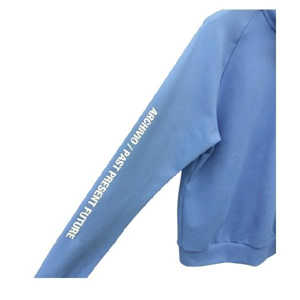 アルチビオ ARCHIVIO ハーフジッププルオーバー ブルー 48 ゴルフ