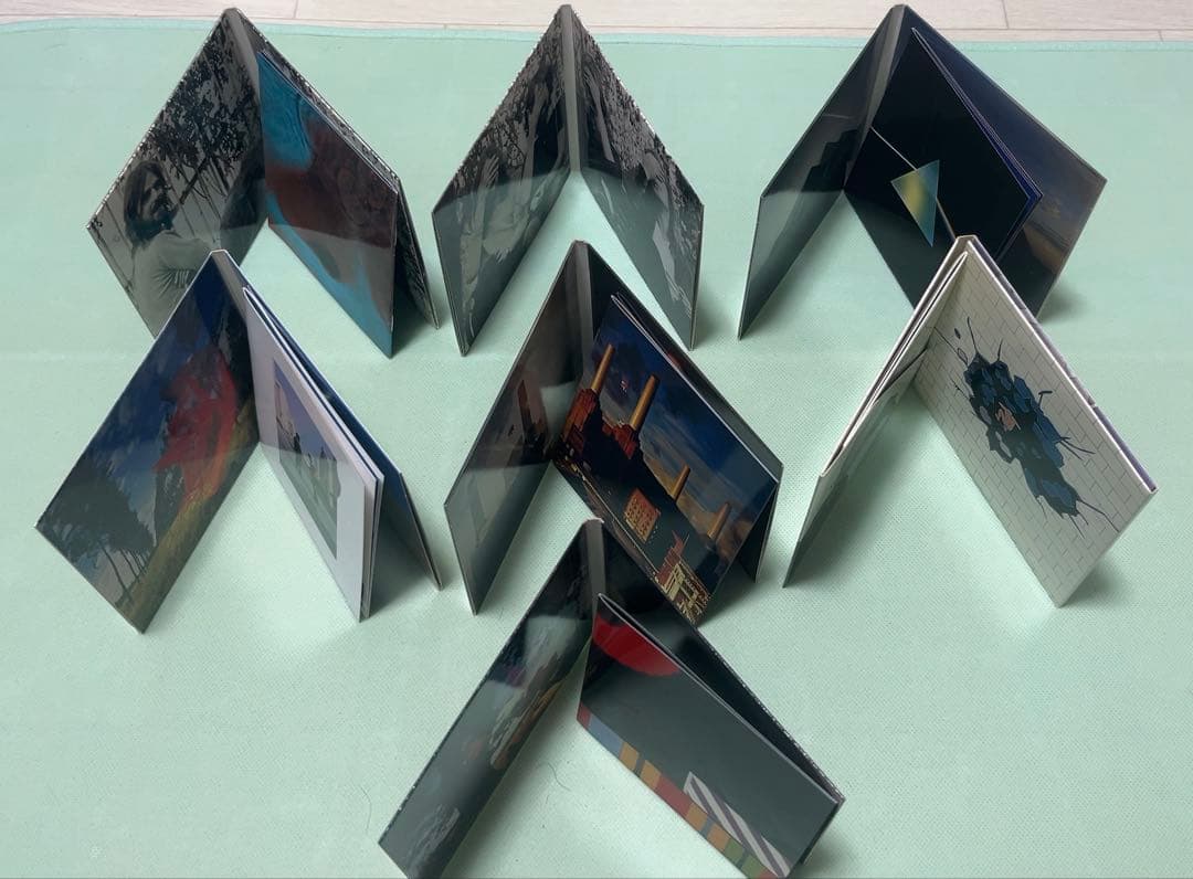 ピンクフロイド ダブル紙ジャケット輸入盤CD7タイトル 2011年リマスター