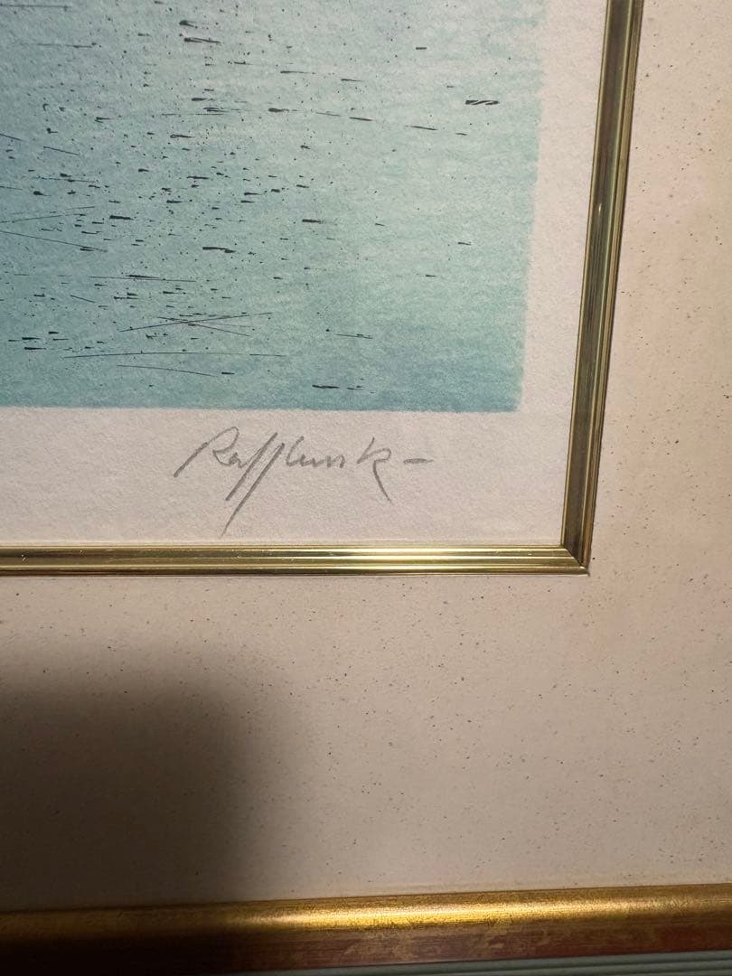 ロルフ・ラフルスキー Rolf Rafflewski リトグラフ　シテ島