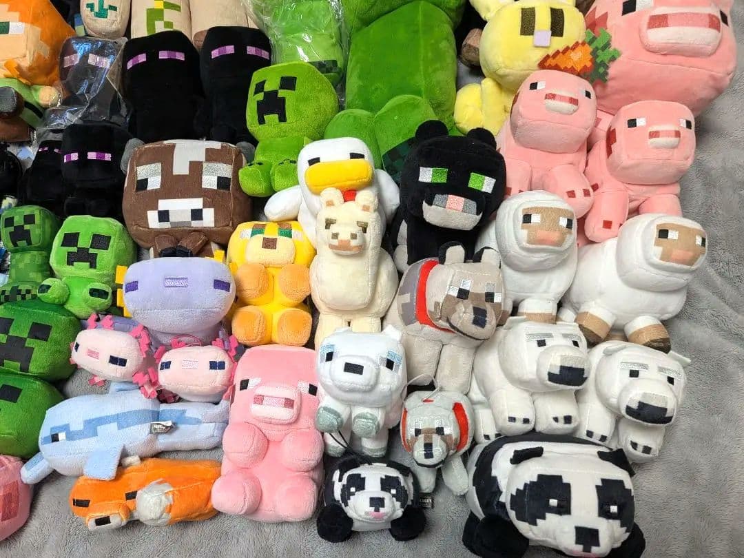 Minecraft マイクラ ぬいぐるみ クッション まとめ クリーパー ゾンビ